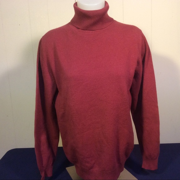Lands’ End Womens Cashmere Turtleneck Sweater size Small - Picture 1 of 7